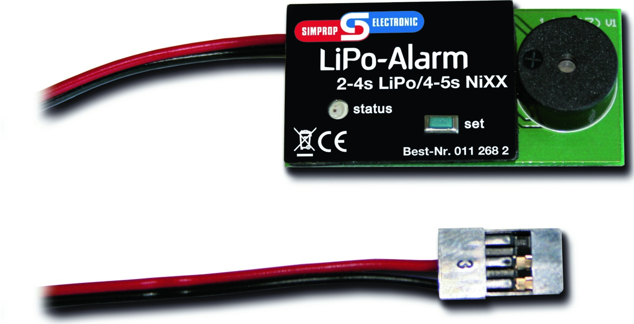 Simprop LiPo-Alarm 2-4s