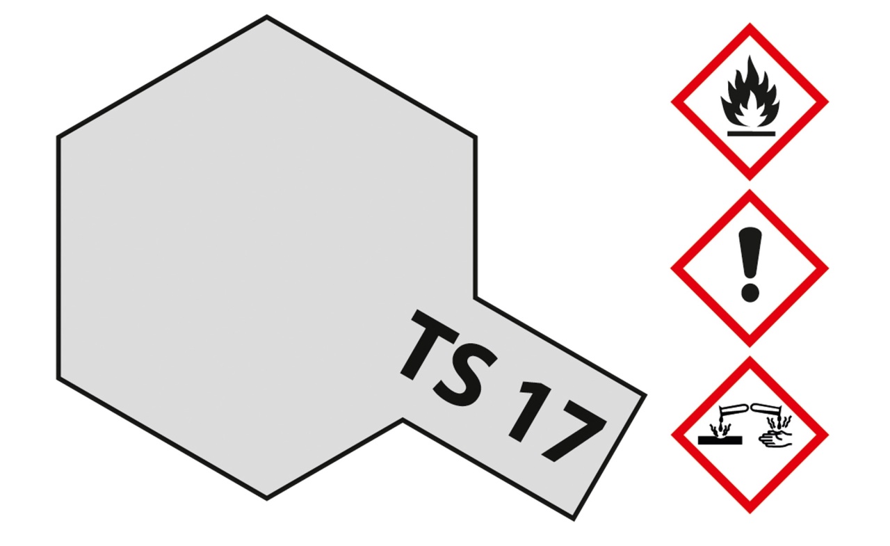 Tamiya TS-17 Aluminium Silber glänzend Acryl 100ml