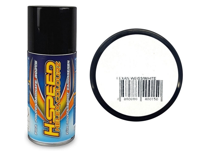 H-Speed Lexan Spray wei&szlig;/white 150ml - nP126