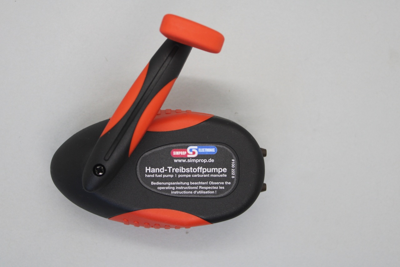 Simprop Hand Treibstoffpumpe f&uuml;r Methanol und Benzin