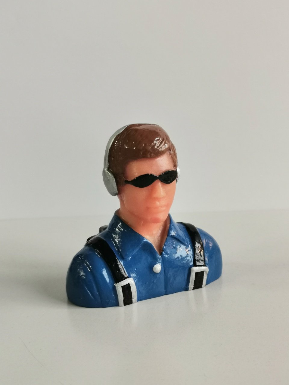 Simprop Sport Pilotenb&uuml;ste blau - 81x84 mm