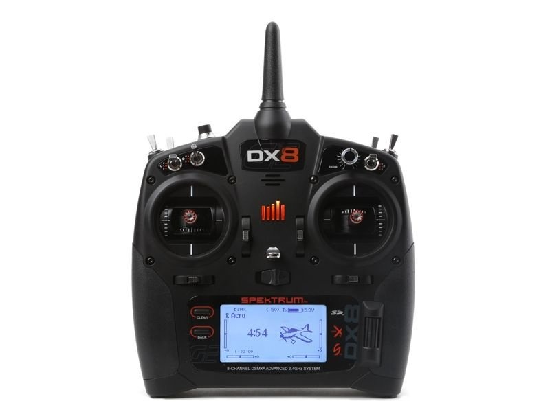 Spektrum DX8 G2 System with AR8010T Receiver Mode 2