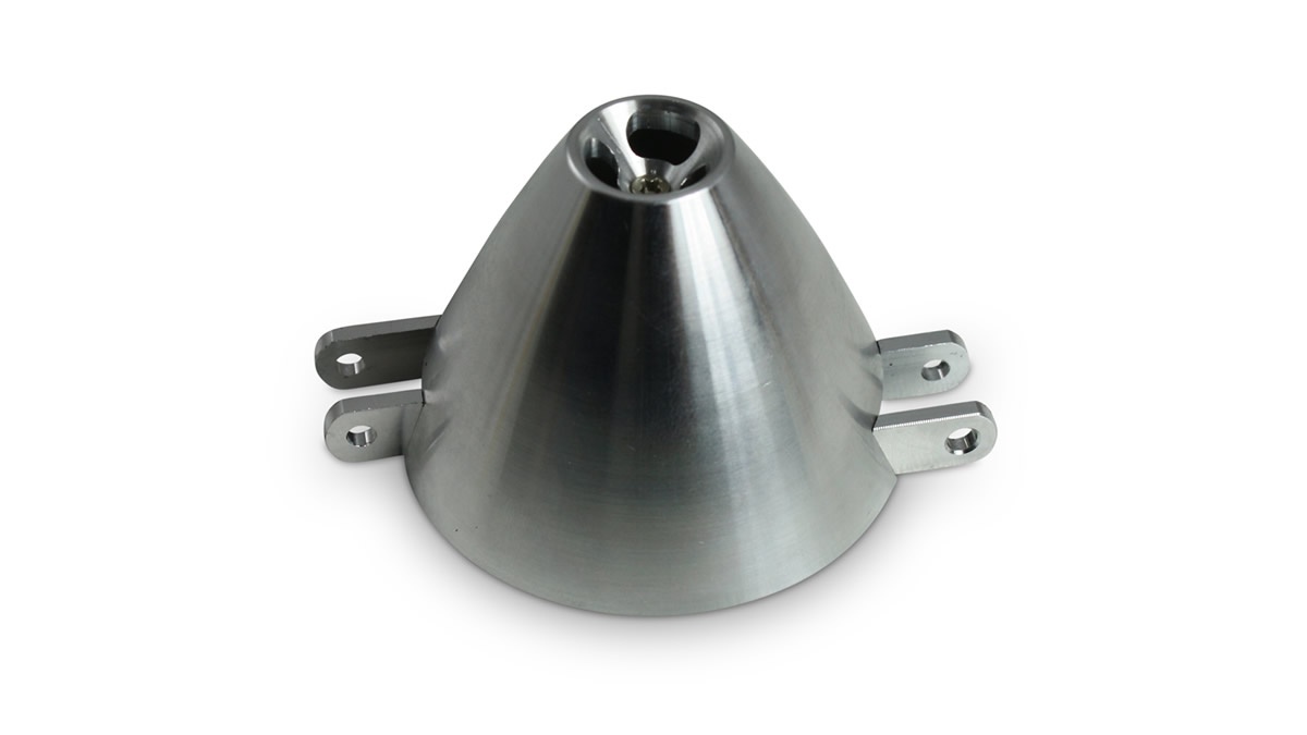 D-Power Turbo Spinner Aluminium mit Z-Gabel 45mm / 6,0