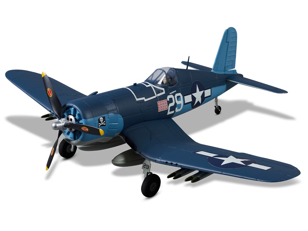 DERBEE F4U Corsair Warbird PNP blau - 75cm