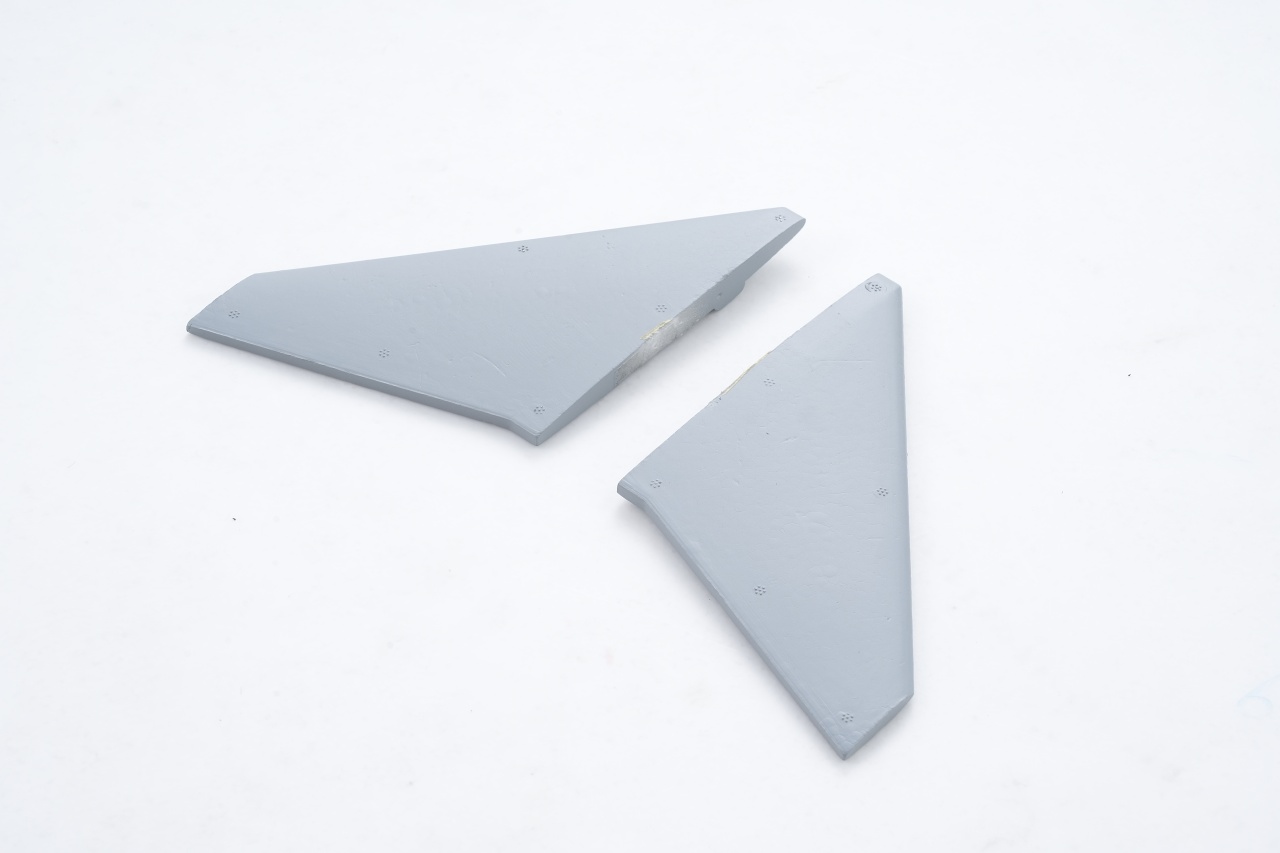 FMS J-10 - Canards grau