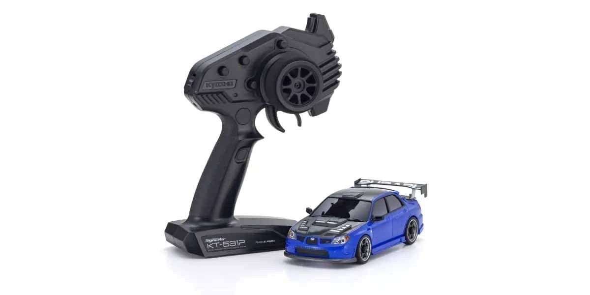 Kyosho Mini-Z AWD Subaru Impreza WRX Aero blau