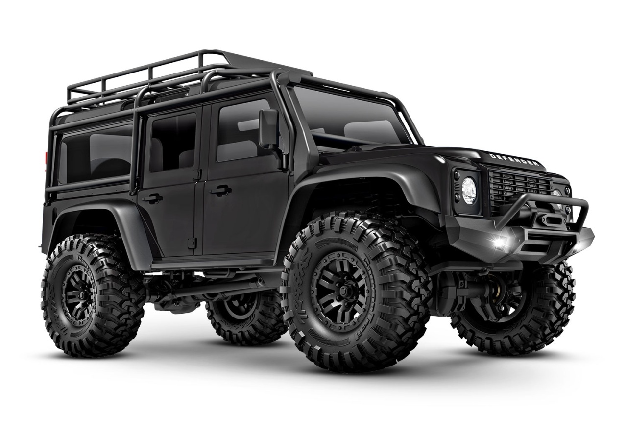 TRAXXAS TRX-4M LR Defender 4x4 schwarz 1/18 Crawler RTR