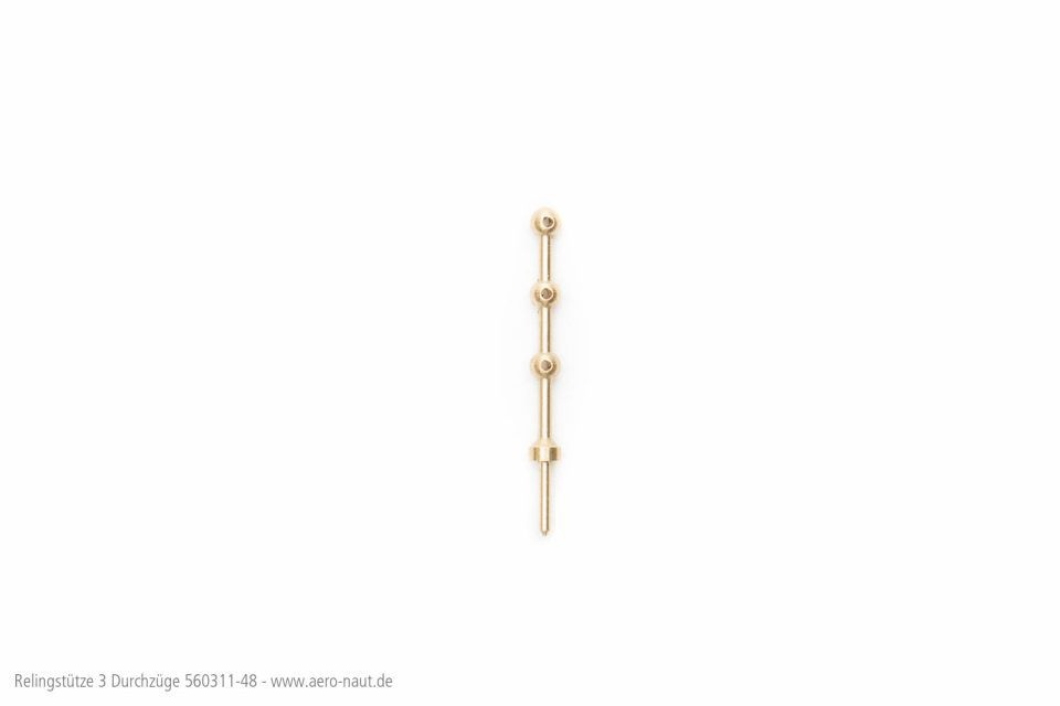 Aeronaut Relingst&uuml;tze 3 Durchz&uuml;ge / 40mm