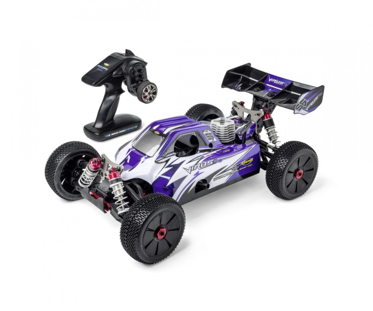 Carson 1:8 Virus V21 2,4Ghz RTR Verbrenner - blau