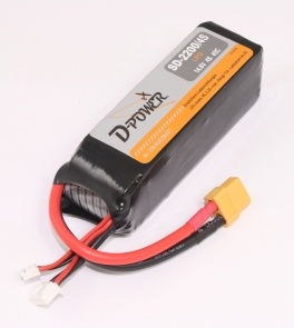 D-Power SD-2200 4S Lipo (14,8V) 45C - XT-60 Stecker