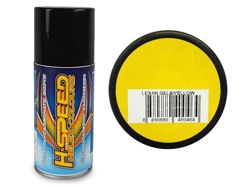 H-Speed Lexan Spray gelb/yellow 150ml - nP126