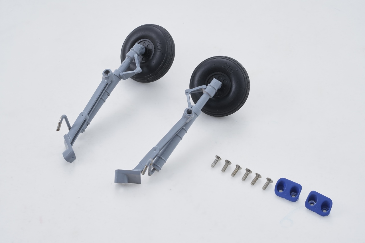 FMS J-10 - Hauptfahrwerk blau