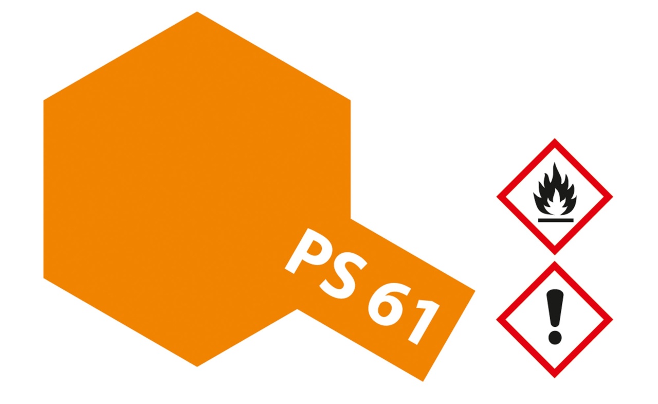 Tamiya PS-61 Metallic Orange Polycarbonat 100ml