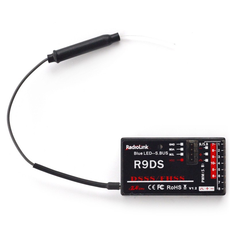 RadioLink R9DS 2.4Ghz - 9 Kanal S.Bus-Empfänger