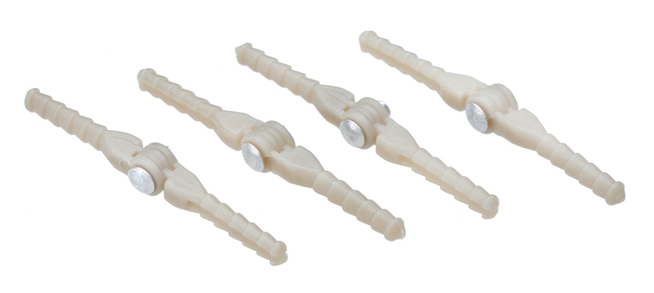 Simprop Micro Stiftscharnier 32 x 2,5 mm - 15 St&uuml;ck