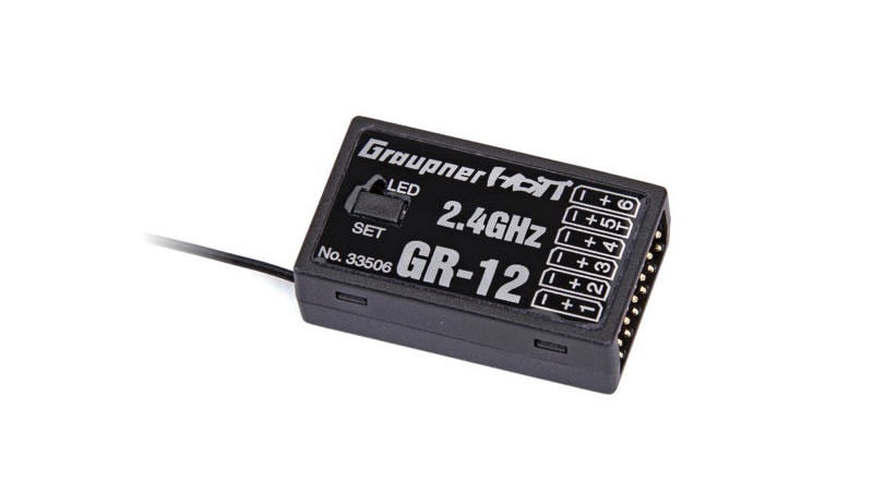 Graupner GR-12 HoTT - 2.4 GHz Empfänger