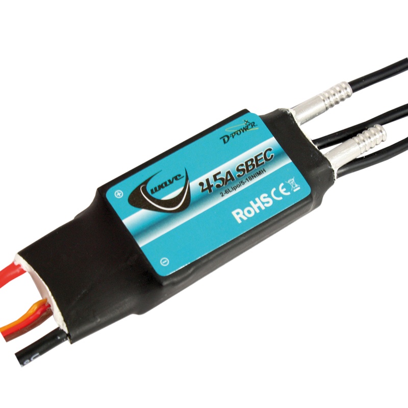D-Power Wave 45A S-BEC Brushless Regler