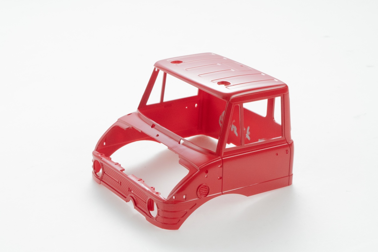 FMS FXC24 Unimog - Karosserie Rot