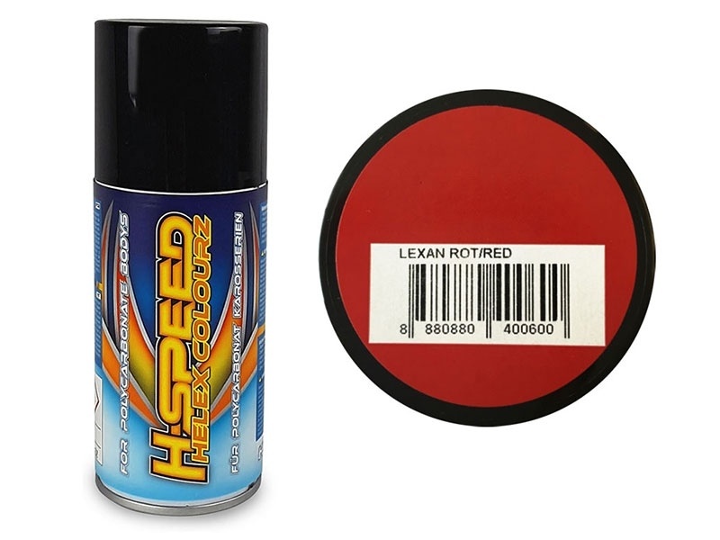 H-Speed Lexan Spray rot/red 150ml - nP126