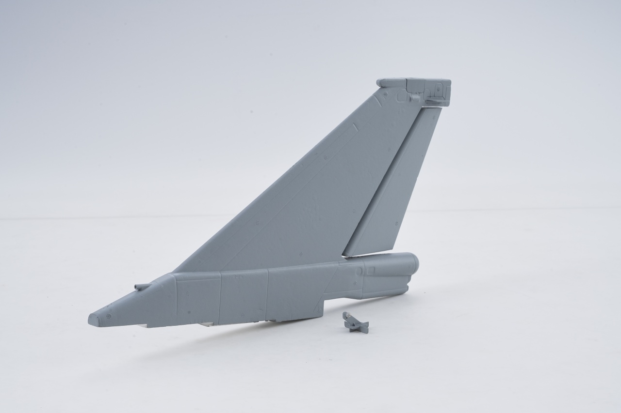 FMS J-10 - Seitenruder grau