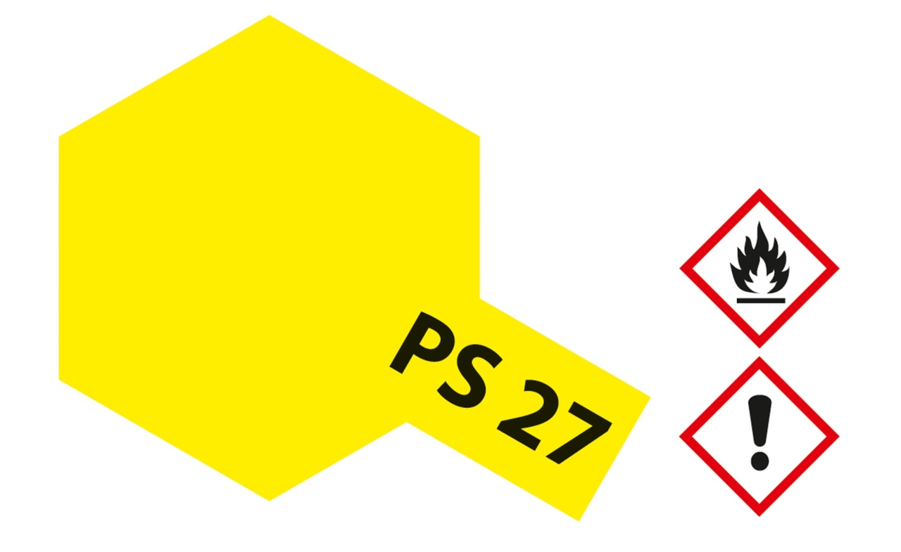Tamiya PS-27 Neon Gelb Polycarbonat 100ml