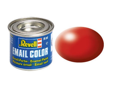 Revell Email Color Feuerrot, seidenmatt, 14ml, RAL 3000