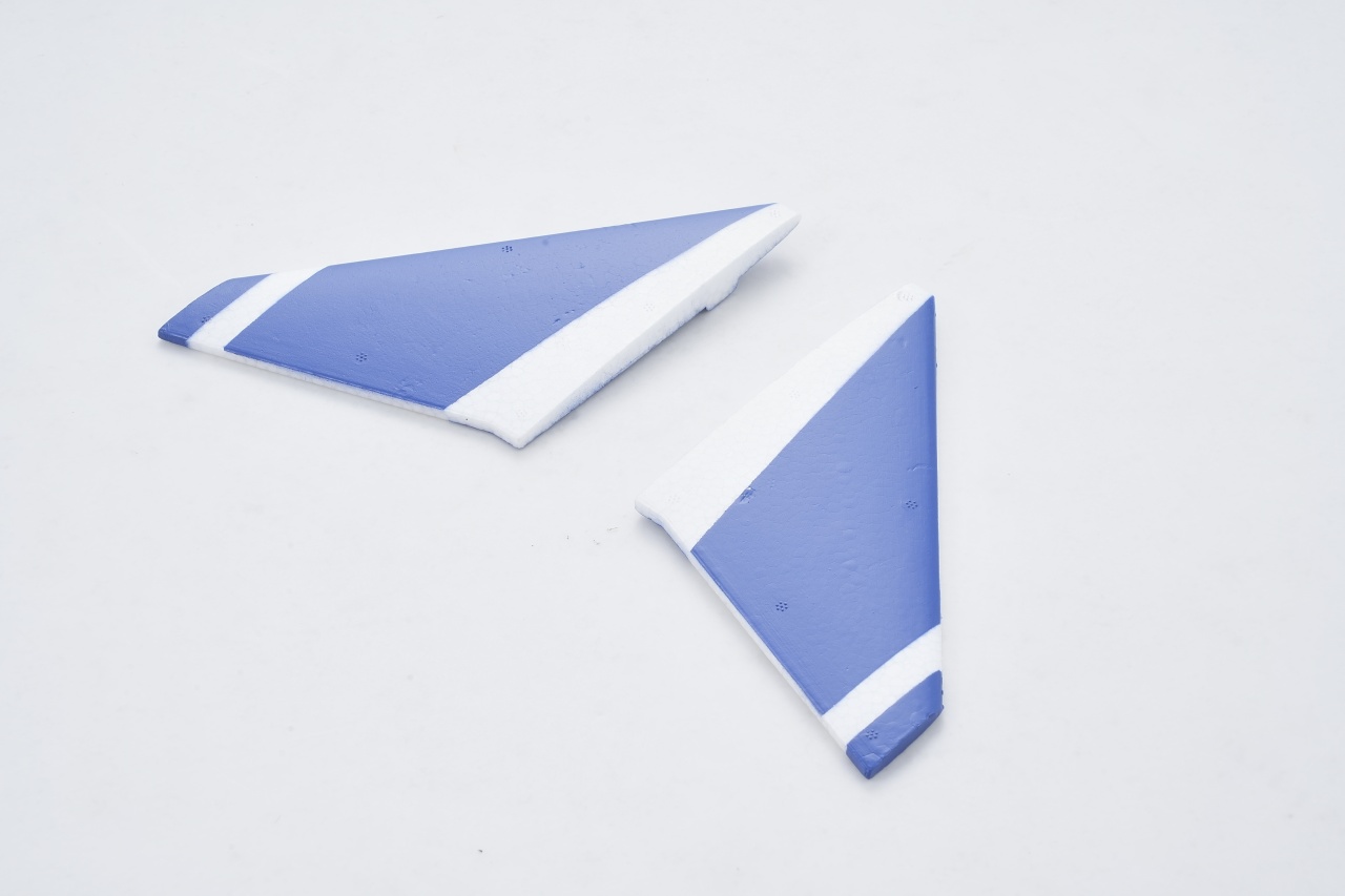 FMS J-10 - Canards blau