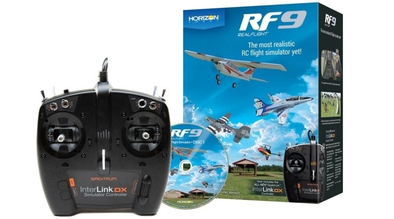 RealFlight 9 Flight Sim w/Spektrum Controller