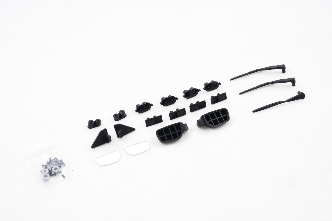 FMS 11043 - Rückspiegel, Wischer und Griff Satz