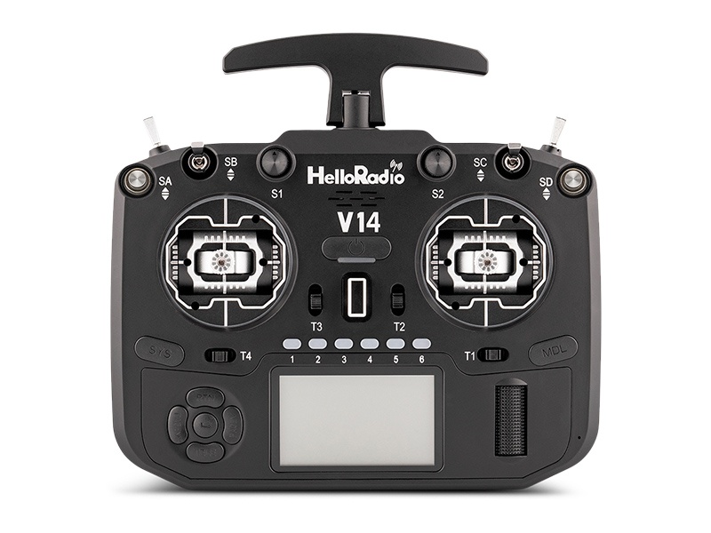 HelloRadio V14 MAX R9 OLED 2,4GHz - ELRS LBT Fernsteuerung