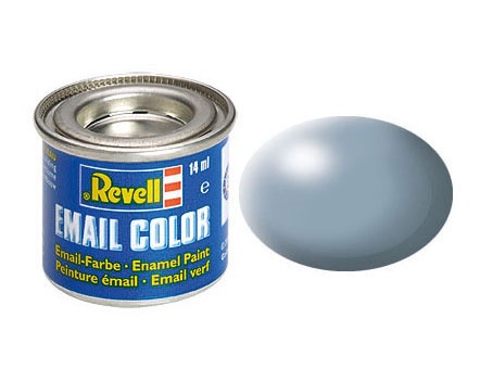 Revell Email Color Grau, seidenmatt, 14ml, RAL 7001